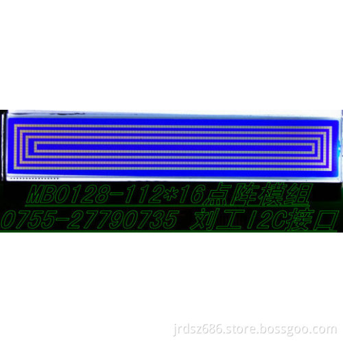 Dot-matrix LCD modules